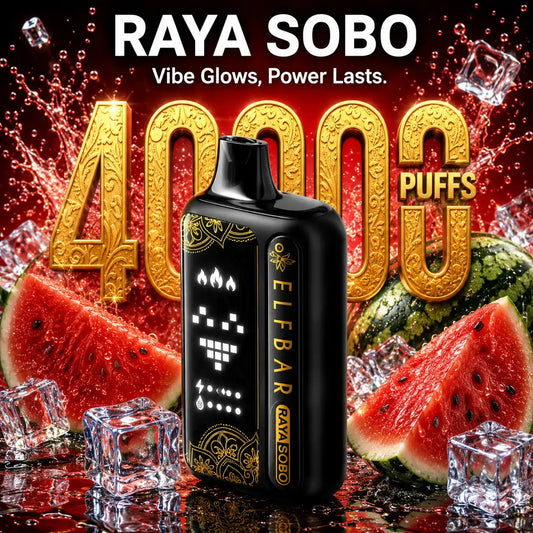 Elfbar Raya Sobo 40K Puffs Vape Pod - Watermelon Ice