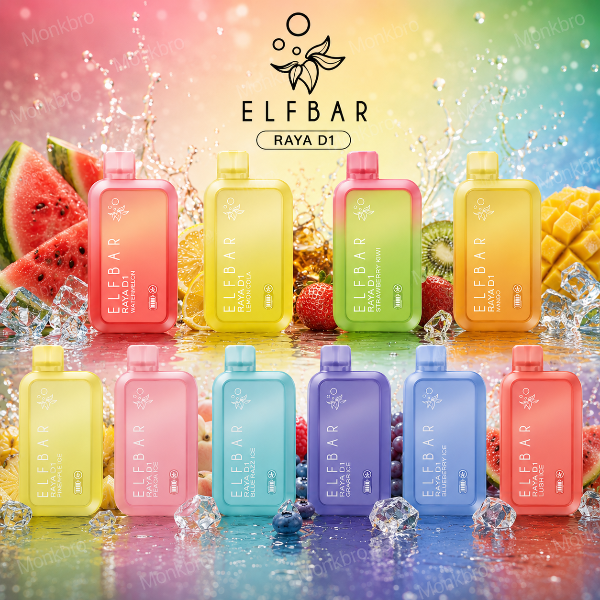 Elfbar Raya D1 13K Puffs Vape Online in India  MonkBro