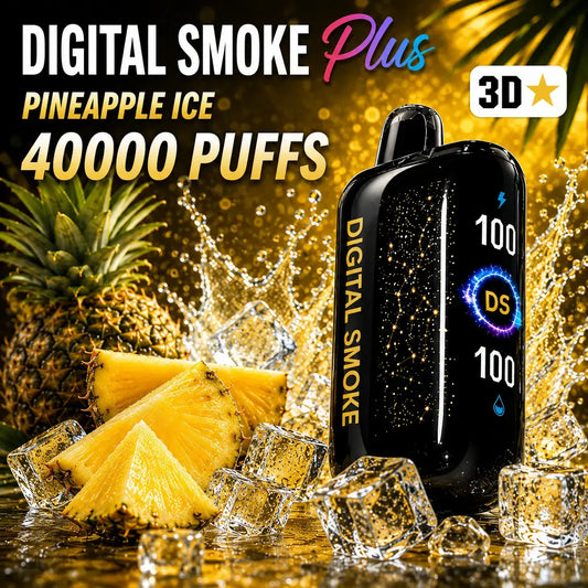 digital smoke vape 3D 40000 Puffs - pineapple ice