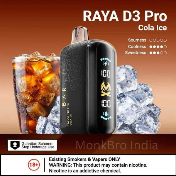 Elf Bar Raya D3 Pro vape device cola ice at best price