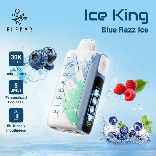 Elf Bar Ice King 30k- Blue Razz Ice 