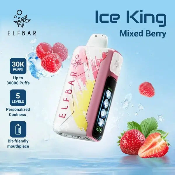 Elf Bar Ice King 30000 Puffs- Mixed Berry