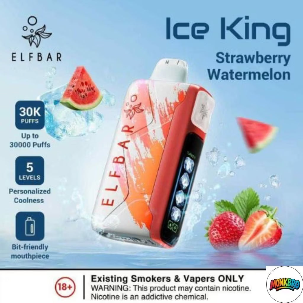 ElfBar Ice King 30k- Strawberry Watermelon