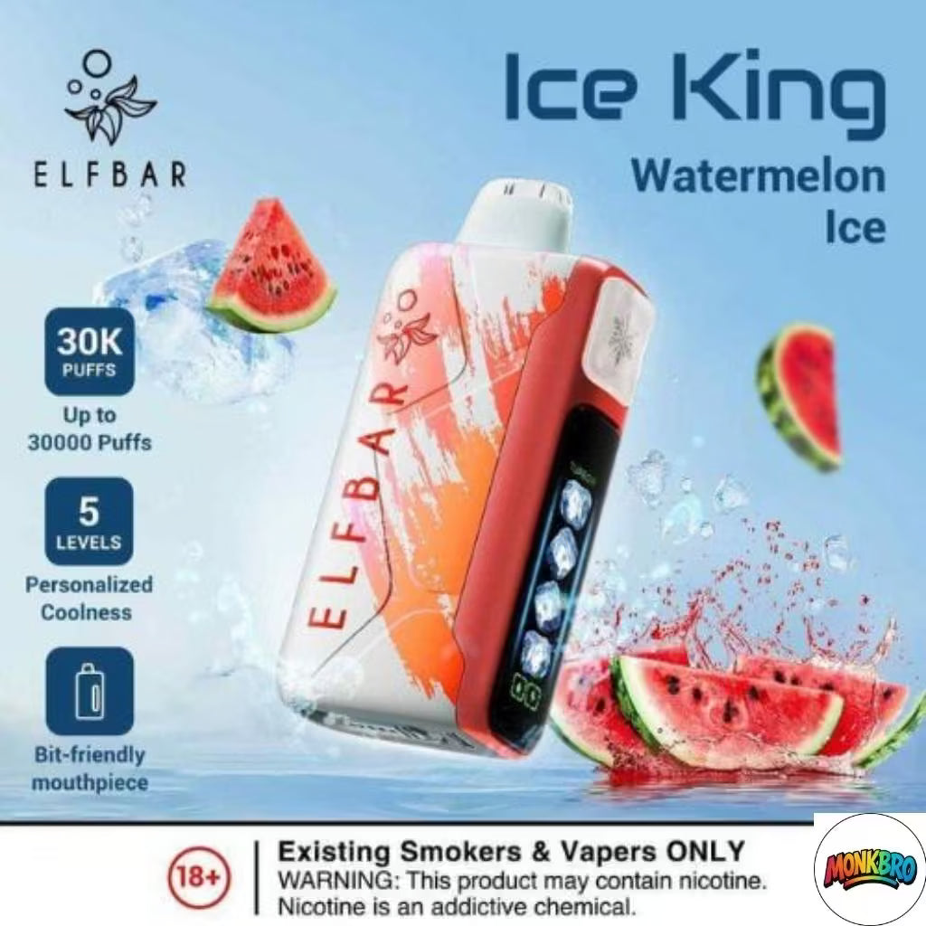 Elf Bar Ice King 30k- Watermelon Ice 