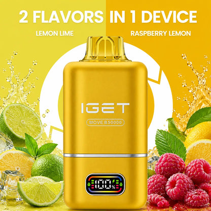 IGet Move B50000- Lemon Lime + Rasberry Lemon