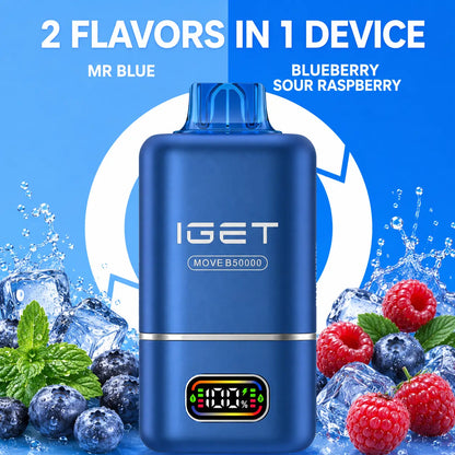 IGet Move B50000- Mr Blue + Blue Berry Sour 
