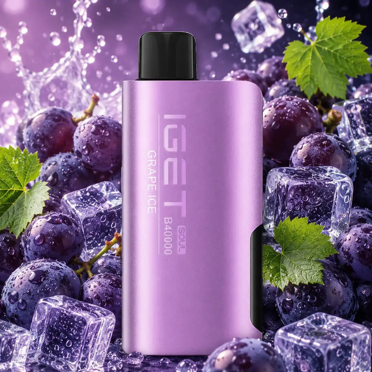 iget soul B40000 vape - grape ice