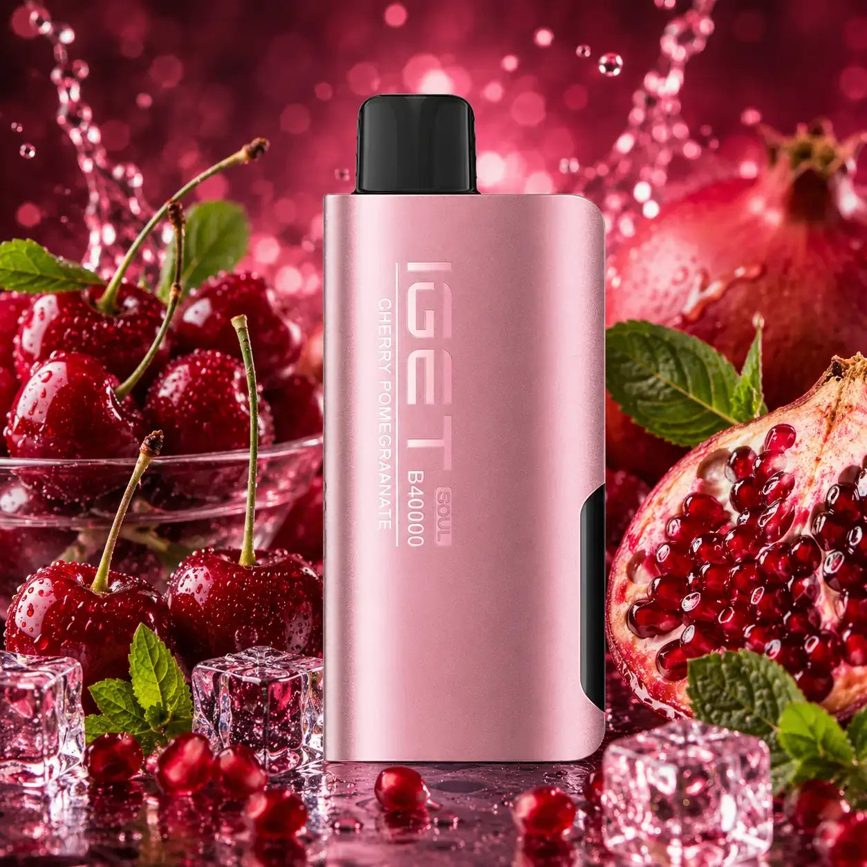 iget soul B40000 vape - cherry pomegranate