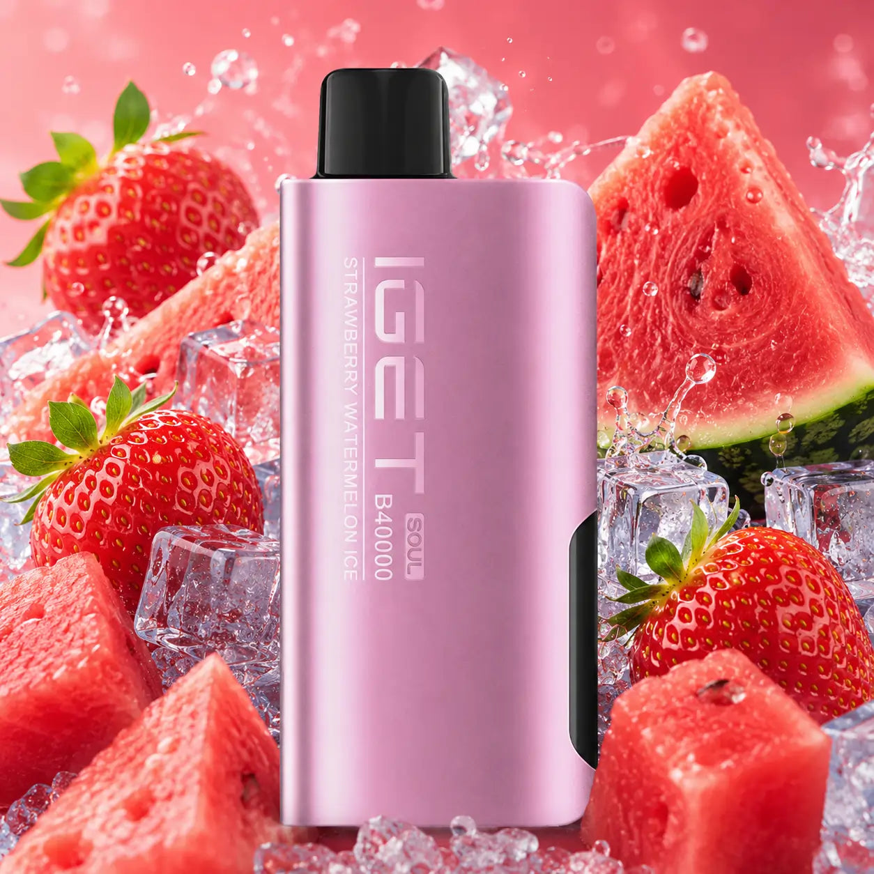 Iget soul vape 40k puffs - strawberry watermelon ice