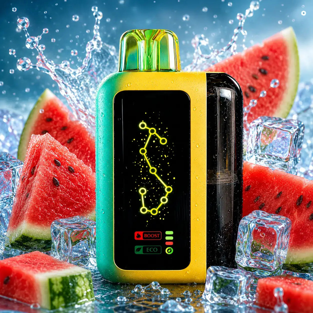 Olivebar geek clear vape pod watermelon ice 80000 puffs