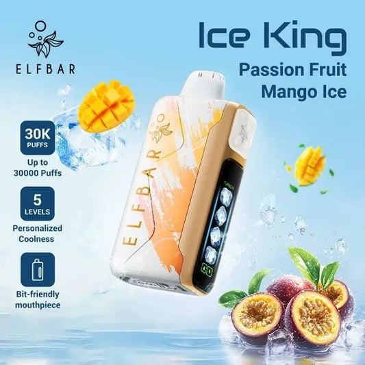 Elf Bar Ice King 30000 Puffs Vape India - Best Flavors