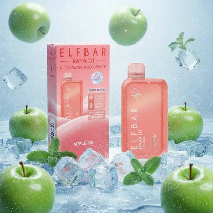 elfbar raya d1 vape - apple ice