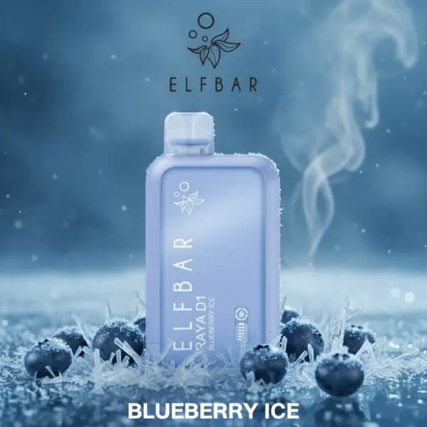 elfbar raya d1 vape -  blueberry ice