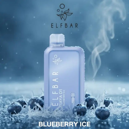 elfbar raya d1 vape -  blueberry ice