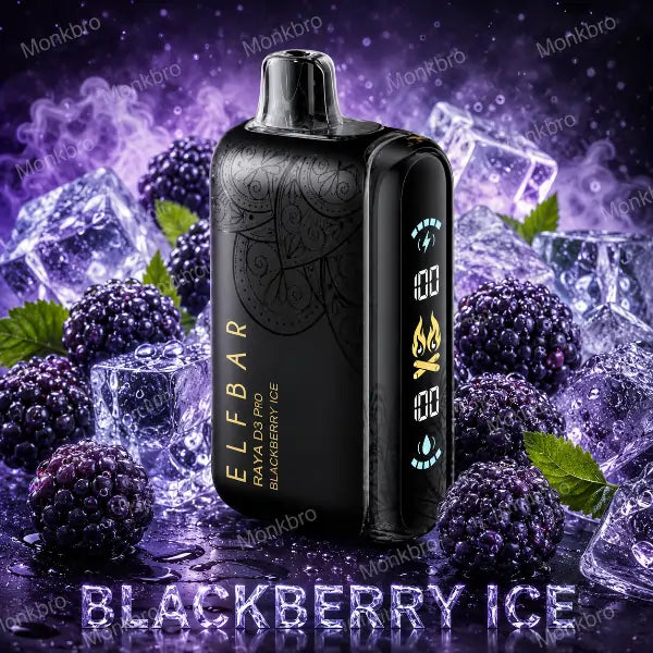 Elf Bar Raya D3 Pro disposable vape - blackberry ice