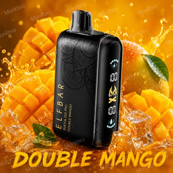 elfbar raya d3 pro vape - double mango