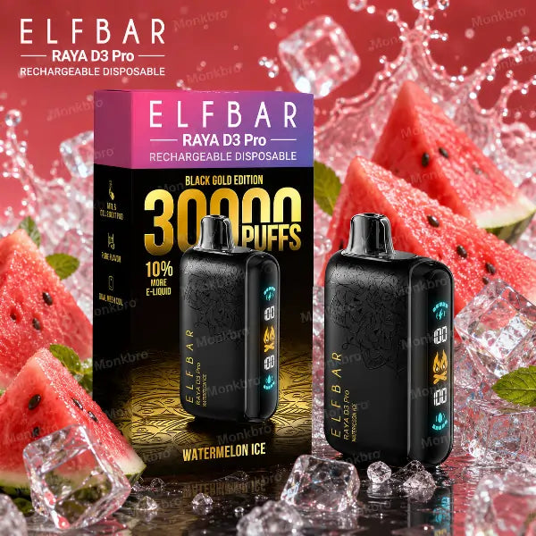 elfbar vape raya d3 pro - watermelon ice